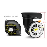 W080 travel luggage HongSheng A09 universal wheel roller replacement suitcase swivel caster trolley 
