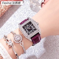 New Arrival C Factory Automatic Mechanical Watch Tik Tok Fashion Square Ladies Watch Simple Waterpro