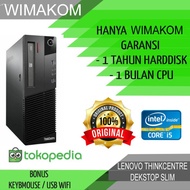CPU core i5 ram 4gb ssd 120gb Lenovo PC Mini Komputer Desktop bekas