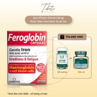 Vitamin Iron Blood Supplement B12 Vitabiotics Feroglobin B12 30 Tablets