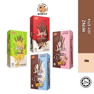 WIN2 Joy Stix Biscuit Sticks 40g , Chocolate / Durian / Chocolate & Strawberry / Chocolate & Vanilla