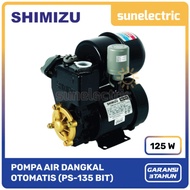 SHIMIZU PS-135 E POMPA AIR DANGKAL (125 W) DAYA HISAP 9 METER OTOMATIS