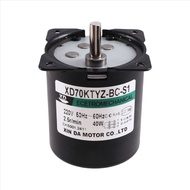 Synchronous Gear Motor 220V 70KTYZ 2.5Rpm CW/CCW High Torque Permanent Magnet Micro-Type Electric Mo