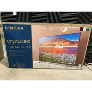 Original SAMSUNG 65-inch Class Crystal UHD TU-7000 Series - 4K UHD HDR Smart TV with Alexa Built-in (UN65TU7000FXZA)