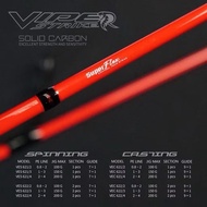 ASUKA VIPER STRIKE SOLID CARBON JIGGING ROD BOTTOM ROD / ASUKA VIPER STRIKE SOLID CARBON ROD / 25' A