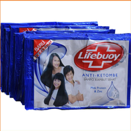 Lifebuoy Shampoo Biru 1 Renceng isi 12 Sachet 9ml