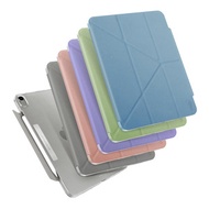 UNIQ｜Camden 抗菌磁吸設計帶支架多功能極簡透明保護套 iPad Air 5 / 4 10.9吋(2022/2020)