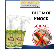 Chai Xịt Diệt Mối Mọt Tận Gốc Knock Out 500ml Nguồn Gốc Thảo Mộc Diệt Mối Mọt Gỗ Tủ Bếp Sàn Gỗ