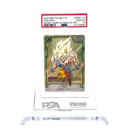 Dragon Ball Fusion World Game Son Goku Secret Rare Alternate Art PSA 10 GEM MINT SB01 FB05-119 Japan