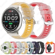 Soft Silicone Strap Jelly Color Sport Watchband for Amazfit Active 2 / Active 2 Square / Amazfit Act