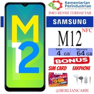HP Samsung Galaxy M12 RAM 4 GB ROM 64 GB NFC Garansi - Sein