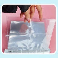 【Best Price Guaranteed】 10pcs Transparent A5 Binder Sleeves 1p 2p 4p Photo Album Binder Refill Inner
