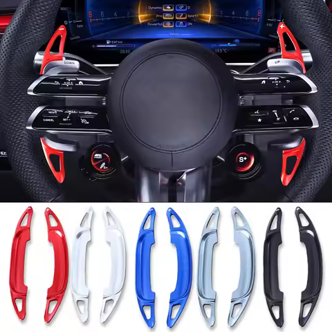 For Mercedes-Benz AMG Alloy Car Steering Wheel Shift Paddle A35 2024-2026 C43 63 E53 CLA 35 GLA35 GL