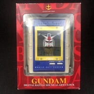 高達 日本電子鐘 戰鬥音 鬧鐘 高達胸像 RX-78-2 Gundam