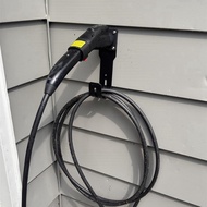 J1772 EV Charger Holder EV Charger Cord Wall Hook Cable Holder Nozzle Dock and J-Hook Combo Cable St