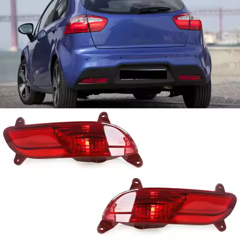 Car Tail Light Rear Bumper Fog Light For KIA RIO Hatchback 2012-2015 Barke Light Stop lamp Indicator