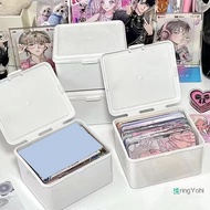 Korean Transparent Storage Box Photocard Blind Box Card Storage Box