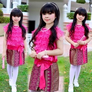 DDS ชุดไทยเด็กหญิง ชุดไทยรัชกาลที่7 พร้อมส่ง