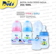 DODO Botol Susu Dot Gepeng 60ml / Botol Susu DODO INOVA 60ml Dot Gepeng murah terbaru promo