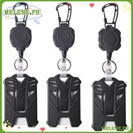 MELENE Retractable Badge Holder Badge Holder Retractable Badge Reel Clip ID Card Holder Credit Card 