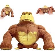 Stretchy Gorilla Fidget Toy, Stress Relieving Splat Monkey, Squishy Monkey Toy, Ideal Gifts for Kids