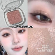 New Eyeshadow Red Brown Lower Lash Line Red Brown Eyeshadow Palette Single Ice Mini Pocket Eyeshadow