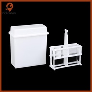 Pinkcat 24 Slots Staining Jar Rack for Microscope Slides,Slides Staining Rack Dish Set MY