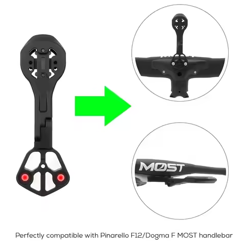 Computer Mount For Pinarello F12 Dogma F MOST Ultra Talon Handlebar Gopro Combo Mount for Garmin Wah