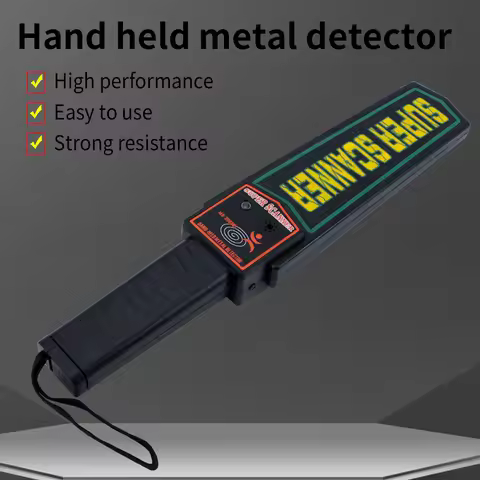 Handheld Metal Detector MD3003B1 Precision Gold Metal Finder Outdoor Metal Scanner Metro Airport Sec
