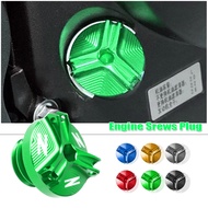 Motorcycle M30x1.5 Engine Oil Cup Fuel Filler Tank Cap Cover Screw For KAWASAKI Z750 ZX636 ZX-6R ZX1