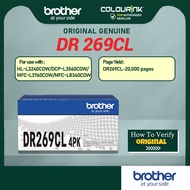 Brother Original Genuine DR-269CL Original Colour Drum Unit for L3240CDW L3560CDW L3760CDW L8340CDW 