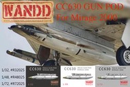 Wandd 1/32 1/48 1/72 CC630 30mm Gun Pod for 幻象2000