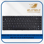 Replacement Keyboard For ASUS X42 X43 X44 A42 A43 A43S K42 K42D K43 N43 N82 U31 UL30 UL80 Keyboard