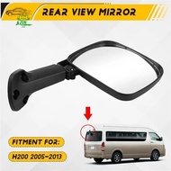 A22E-Black Rear Tailgate Door Mirror Assembly Car Exterior Parts For Toyota Hiace H200 2005-2013 For