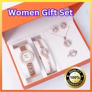 Watch For Women Hadiah Perempuan Hadiah Perkahwinan Jam Tangan Perempuan Women Set Birthday Gift For