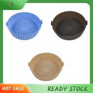 [In Stock] Silicone Air Fryer Liner, Reusable Air Fryer Liners, Silicone Liners for Air Fryer Basket, Silicone Air Fryer Oven Replacement Spare Parts Accessories