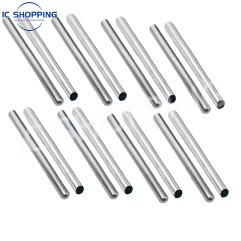 100pcs Temperature Sensor PT100 DS18B20 Stainless Steel Sleeve Blind Protection Sleeve 6*120mm 6x120