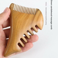 [Sandalwood] Massage Comb Head Scalp Massaging Meridian Comb Head Hair Loss Hair Treatment Scraping 