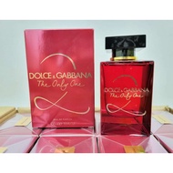 (ORI)_D 0 L C E & G A B A N A_THE ONLY ONE 2 EDP 100ML FOR WOMEN