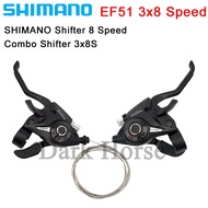 Shimano EF51 3X8 Speed Brake Lever Combo Shifter MTB Bike 8 Speed Shifter Shipter Groupset Bicycle P