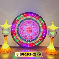 Hao Quang Led 32 Vans Text Program, Altar Decoration Light For Buddha Statue HQ-32CT-02