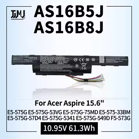 AS16B5J AS16B8J Battery for Acer Aspire 15.6" E5-575G-53VG E5-575G-75MD E5-575-33BM E5-575G-57D4 E5-