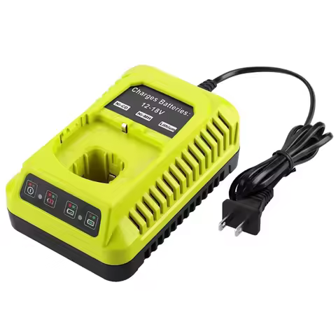 For Ryobi P117 Charger 12V 14.4V 18V Li-ion Ni-CD Ni-Mh Battery P100 P102 P103 P105 P107 P108 140067