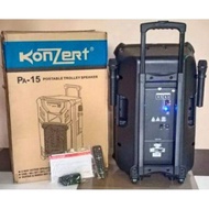 Konzert PA-15 Portable Trolley Speaker ( 500 watts )