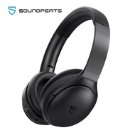 SOUNDPEATS Active Noise Cancelling Headphones Wireless Over Ear Bluetooth Headphones 40H Playtime Co