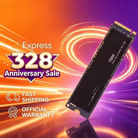 For Crucial T500 PCIe Gen4 NVMe SSD,TLC NAND,Up to 7300MB/s, 1TB 2TB Laptop Desktop (PC) Compatible,