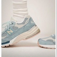 KITH x New Balance 992 淺藍色 Nb992 清冷藝術男款