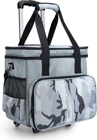 จักรเย็บผ้ากระเป๋ากระเป๋าจักรเย็บผ้ากลิ้งกรณีกระเป๋าเข้ากันได้สำหรับส่วนใหญ่มาตรฐานนักร้อง/บราเดอร์/