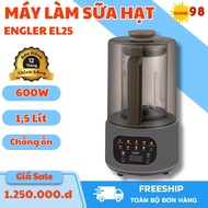 Máy làm sữa hạt sữa đậu nành chống ồn đa năng Engler EL25 - Dung tích 15 lít. Bảo hành chính hãng