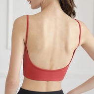 VFU New Style Shockproof Beautiful Back Sling Sports Underwear U-Shaped Tube Top Wrap Breast Lightwe